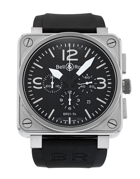 Bell and Ross BR01-94 Chronograph BR0194-BL-ST